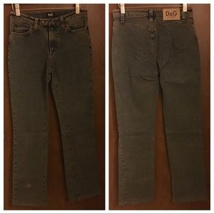 Y2K Dolce & Gabbana Vintage Straight Jeans